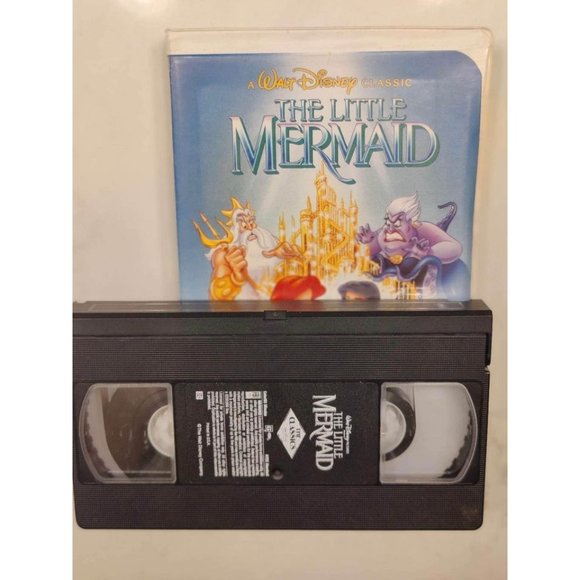 Little Mermaid Banned Cover VHS